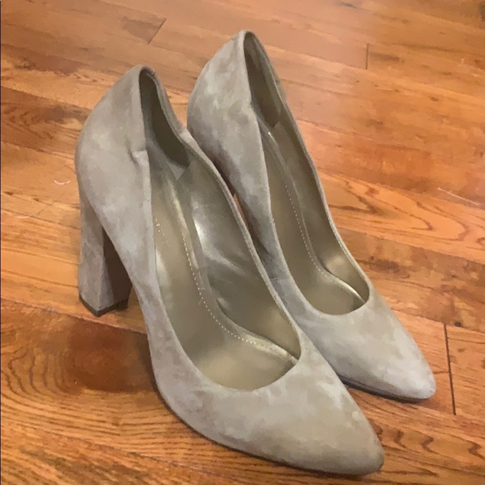 BCBG Generation suede heels